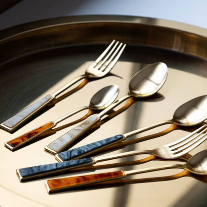 日本製典雅餐具 - 黑大理石 Japan Elegant Cutlery - Black Marble
