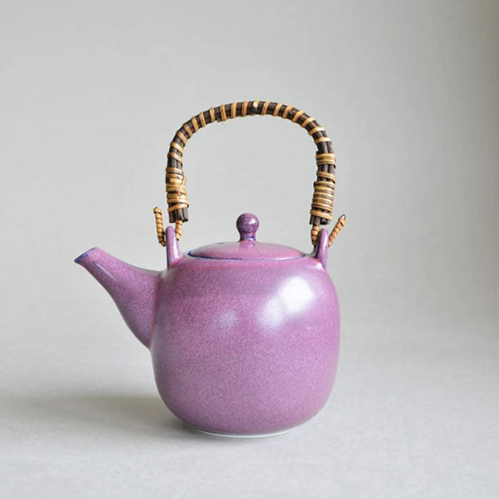 翠 日本美濃燒手工茶壺 - 紫色 Emerald Minoware Teapot - Purple
