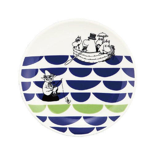 姆明蛋糕碟套裝 - 菇與海浪│Moomin Cake Plate Set - Mushroom & Wave