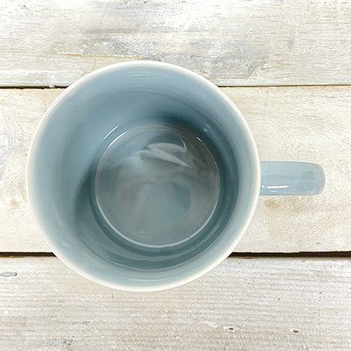 粉色系列貓兒陶瓷杯 -粉藍│Nekoto Cat Pottery Mug - Baby Blue