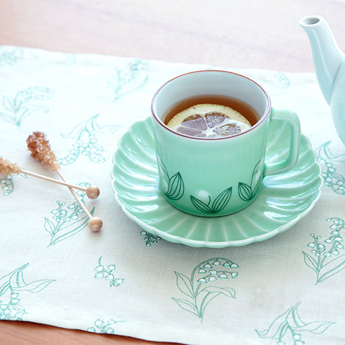 鈴蘭波佐見燒杯茶杯套裝│Muguet de Mai Hasami Ware Teacup Set