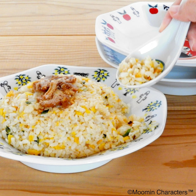 姆明中華風餐碟連匙羹套裝│Moomin Fried Rice Plate Set