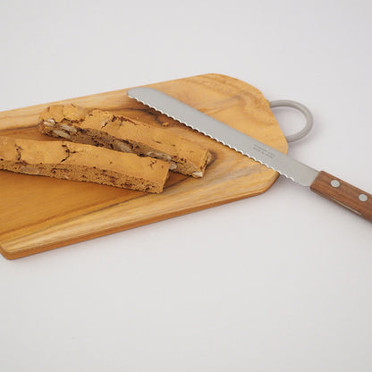 日本麵包刀連皮革刀套│Japan Bread Knife & Sheath Set
