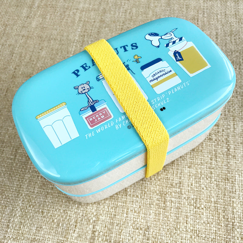 史諾比雙層便當餐盒 Snoopy Double-Deck Lunch Boxble-Deck Lunch Box
