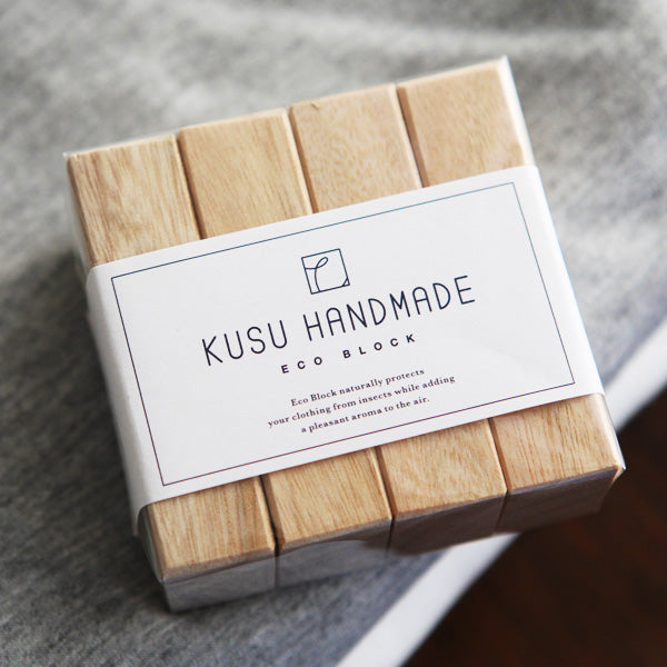 Kusu Handmade Camphor Block日本九州樟木條 