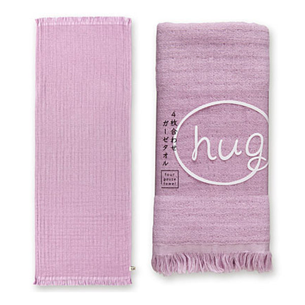 日本Hug四層織造紗面巾 Hug Four Gauze Face Towel