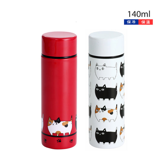 貓三兄弟迷你保溫瓶Three Cats Mini Thermal Bottle140ml