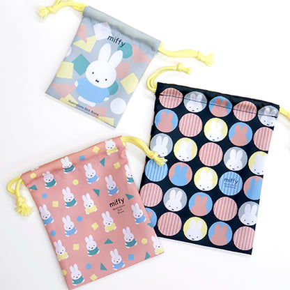 Miffy 粉色系列抽繩袋套裝 Miffy Pastel Color String Bag Set