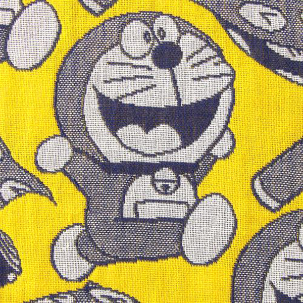 哆啦A夢三層織造紗巾 - 黃色 Doraemon Gauze Towel - Yellow