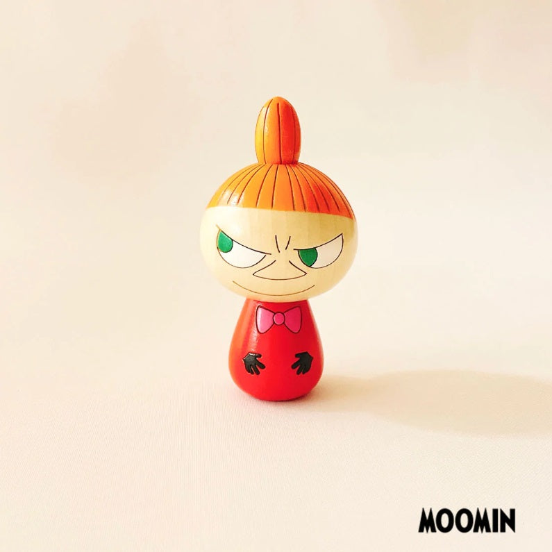 卯三郎 X 姆明木芥子木偶 - 阿美 Usaburo x Moomin Kokeshi Doll - Little My