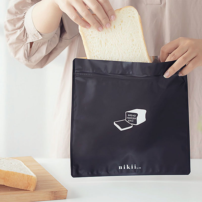 日本 nikii 麵包冷凍保鮮袋 (5個裝)